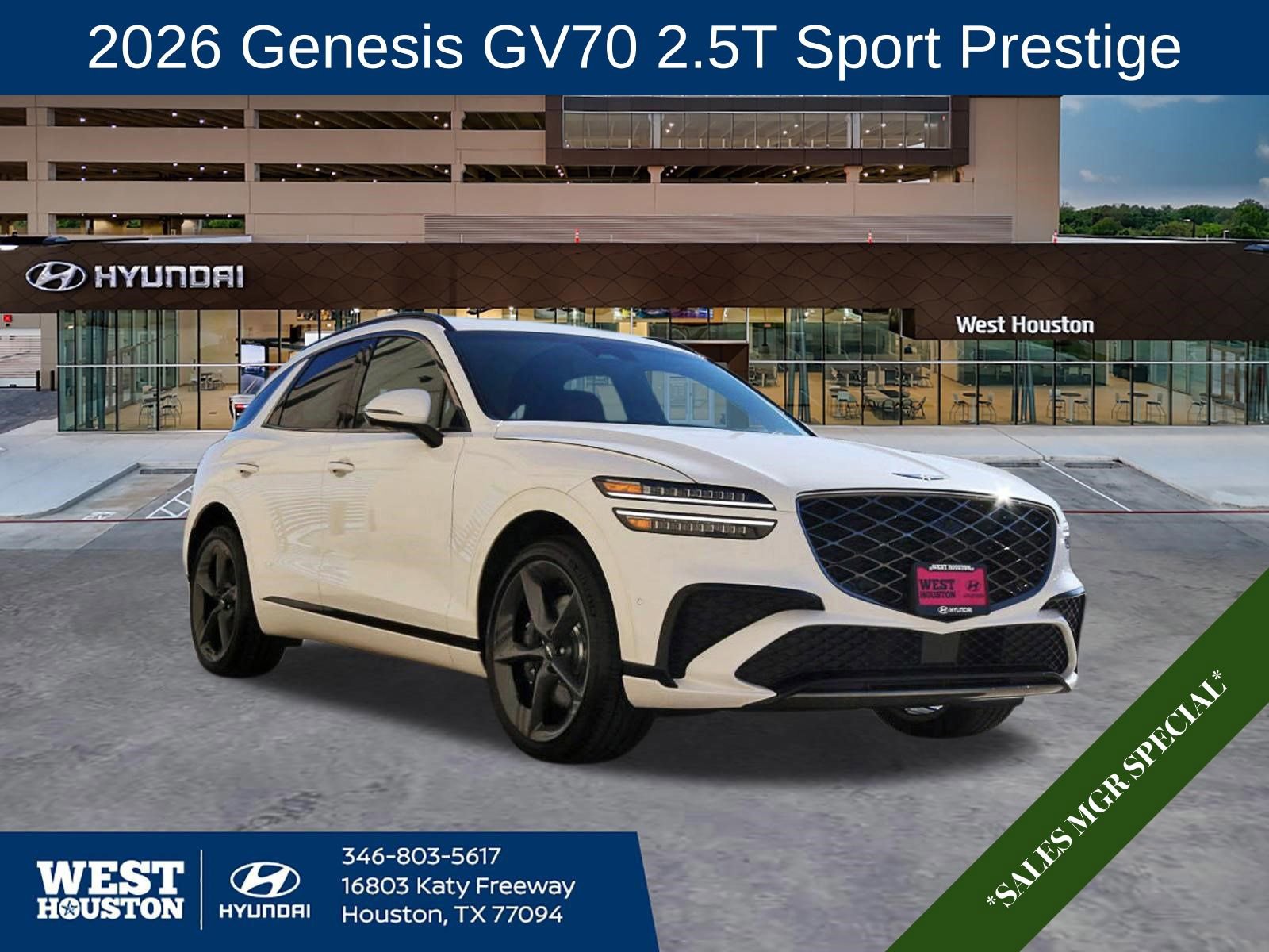 Used 2026 Genesis GV70 2.5T Sport Prestige