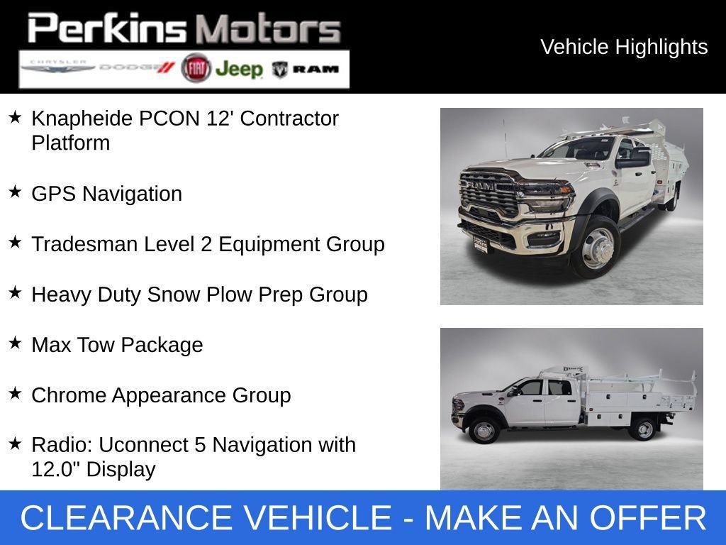 New 2026 RAM 5500 Tradesman AWD/4WD image 6