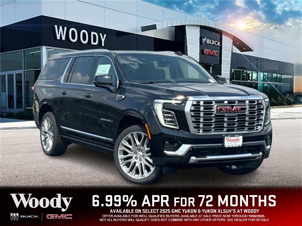 New 2025 GMC Yukon XL Denali w/ Sun & Power Step Package