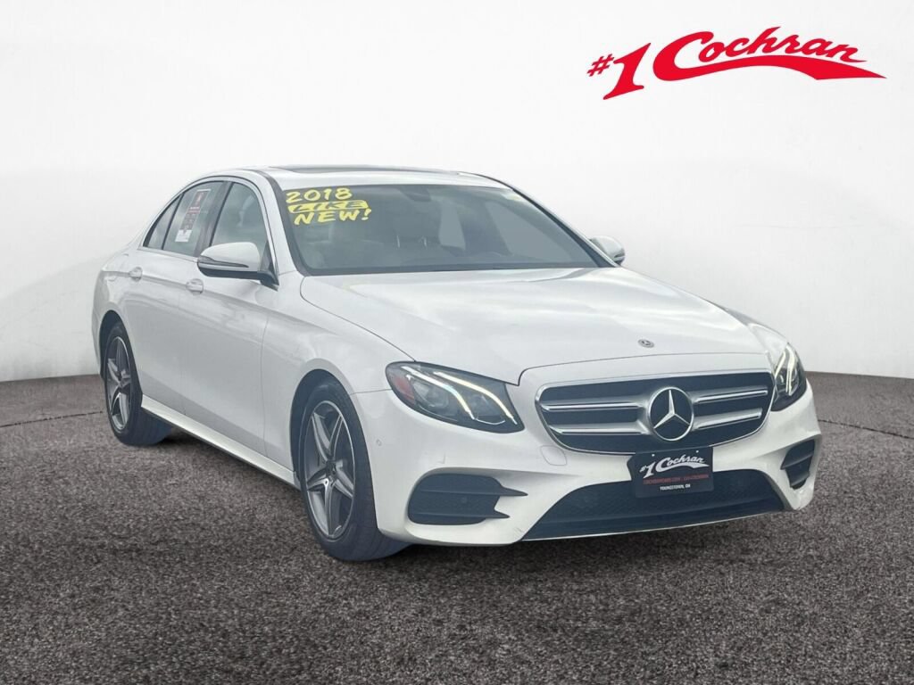 Used 2018 Mercedes-Benz E 400 4MATIC Sedan