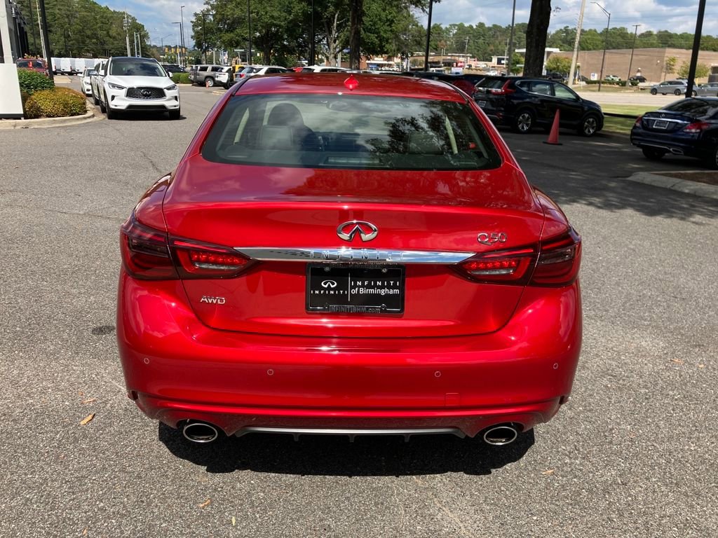 Certified 2022 INFINITI Q50 Luxe w/ Cargo Package image 11