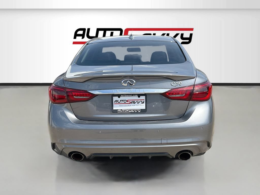 Used 2022 INFINITI Q50 Luxe w/ Cargo Package RWD image 6