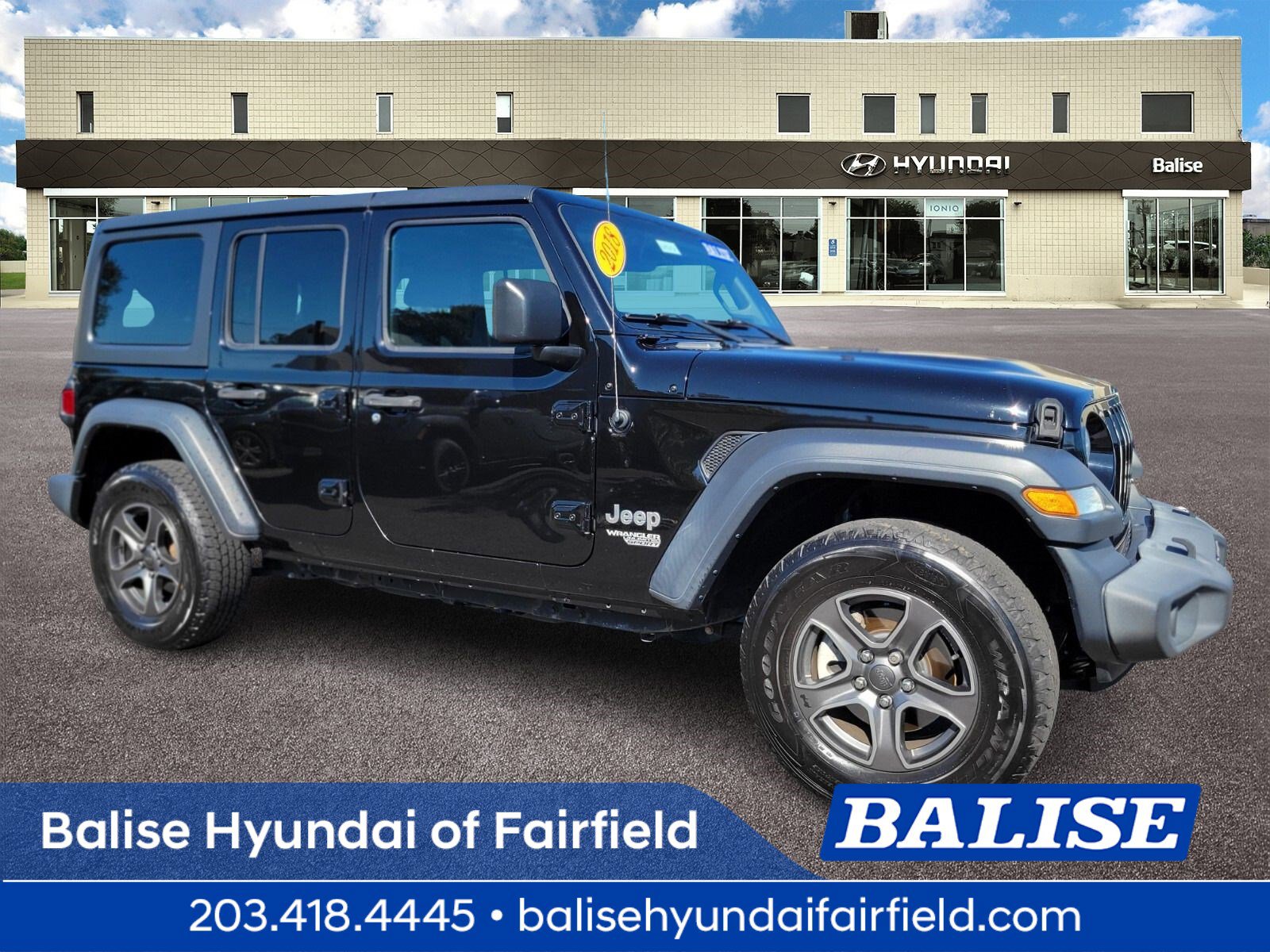 Used 2018 Jeep Wrangler Unlimited Sport S