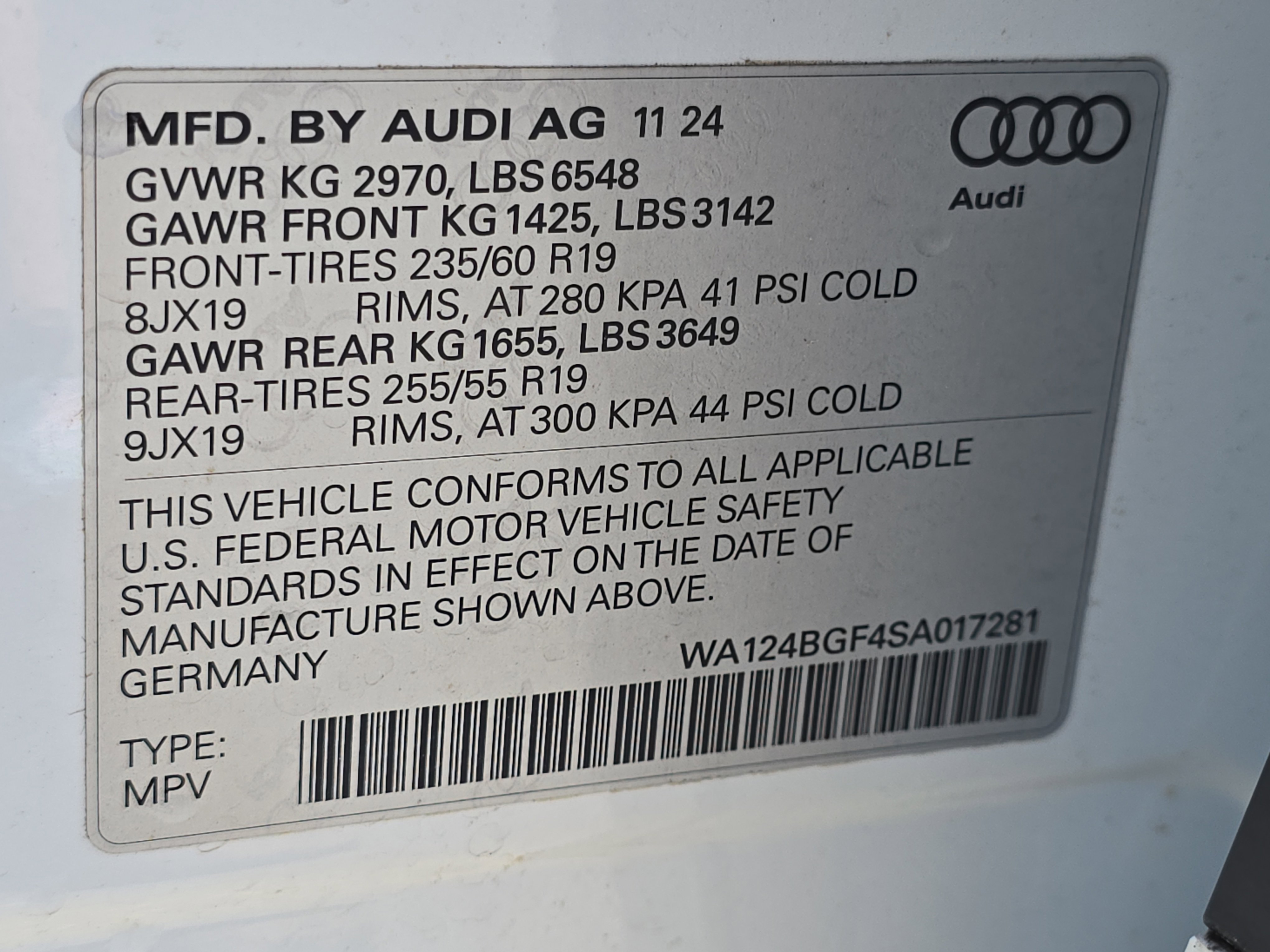 Certified 2025 Audi Q6 e-tron Premium Plus w/ Premium Plus image 35