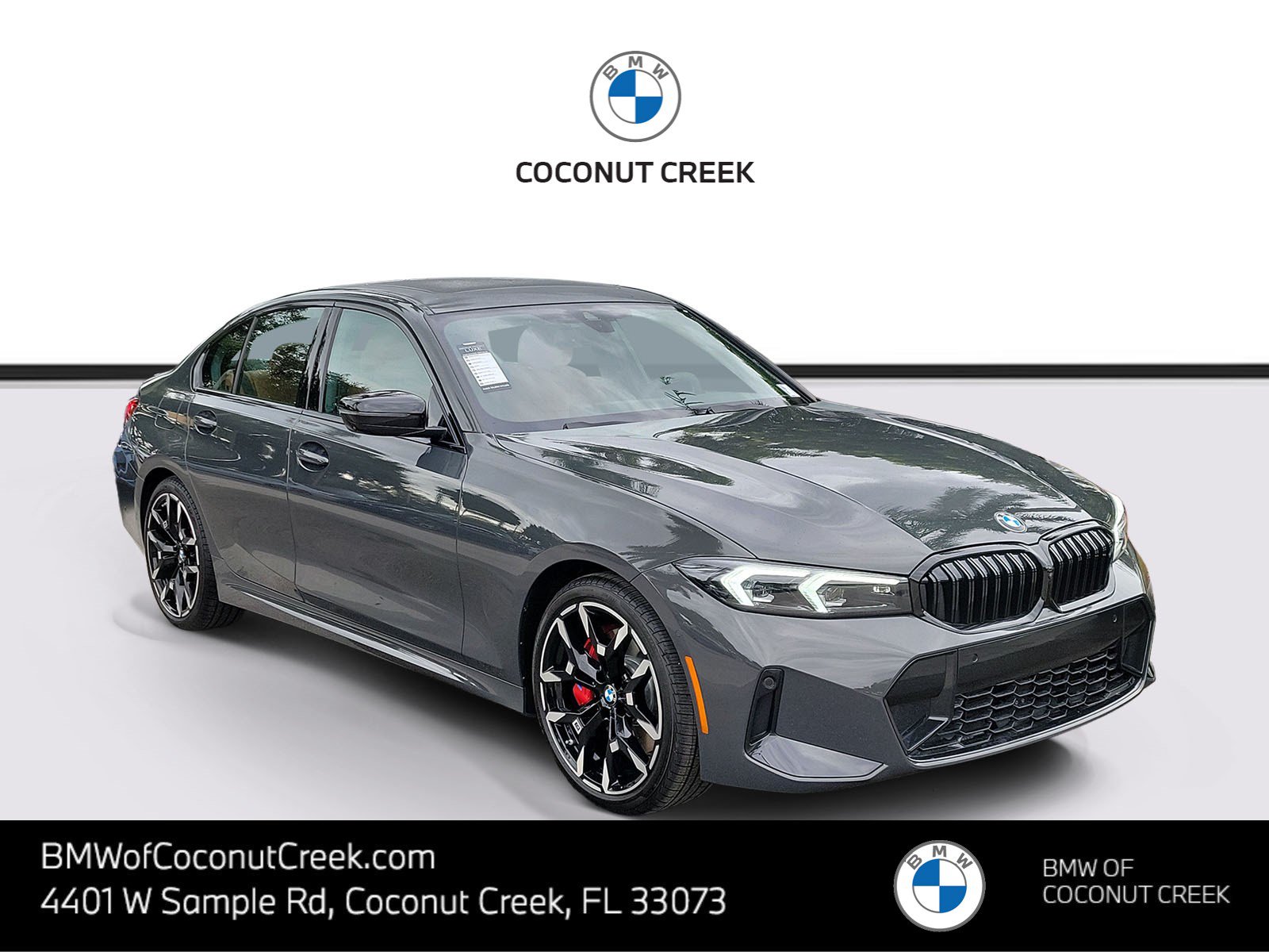 New 2026 BMW 330i Sedan w/ M Sport Package RWD image 1