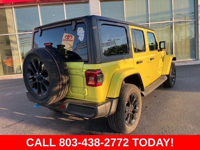 Used 2022 Jeep Wrangler Unlimited Sahara w/ Safety Group AWD/4WD image 3