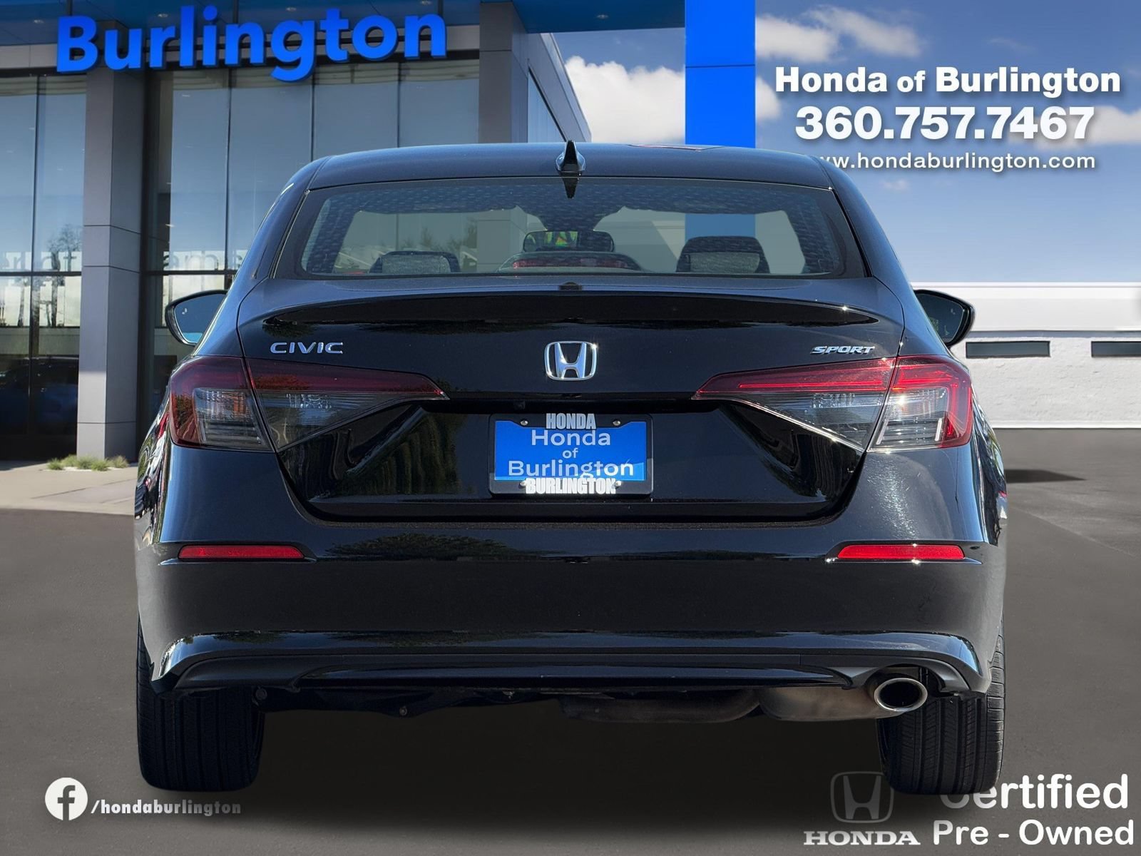 Certified 2025 Honda Civic Sport image 6