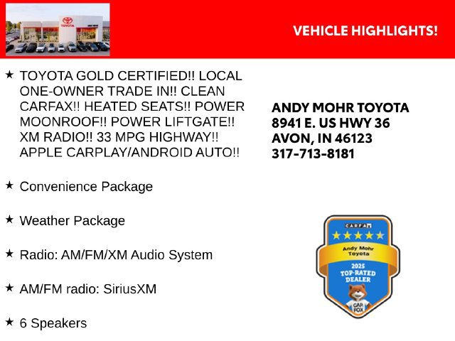 Certified 2025 Toyota RAV4 XLE w/ Convenience Package AWD/4WD image 2