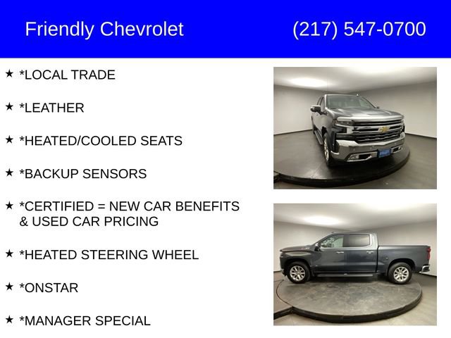 Certified 2019 Chevrolet Silverado 1500 LTZ w/ LTZ Premium Package image 12