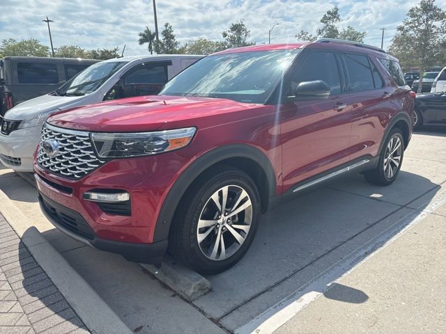 Certified 2020 Ford Explorer Platinum w/ Premium Technology Package image 1