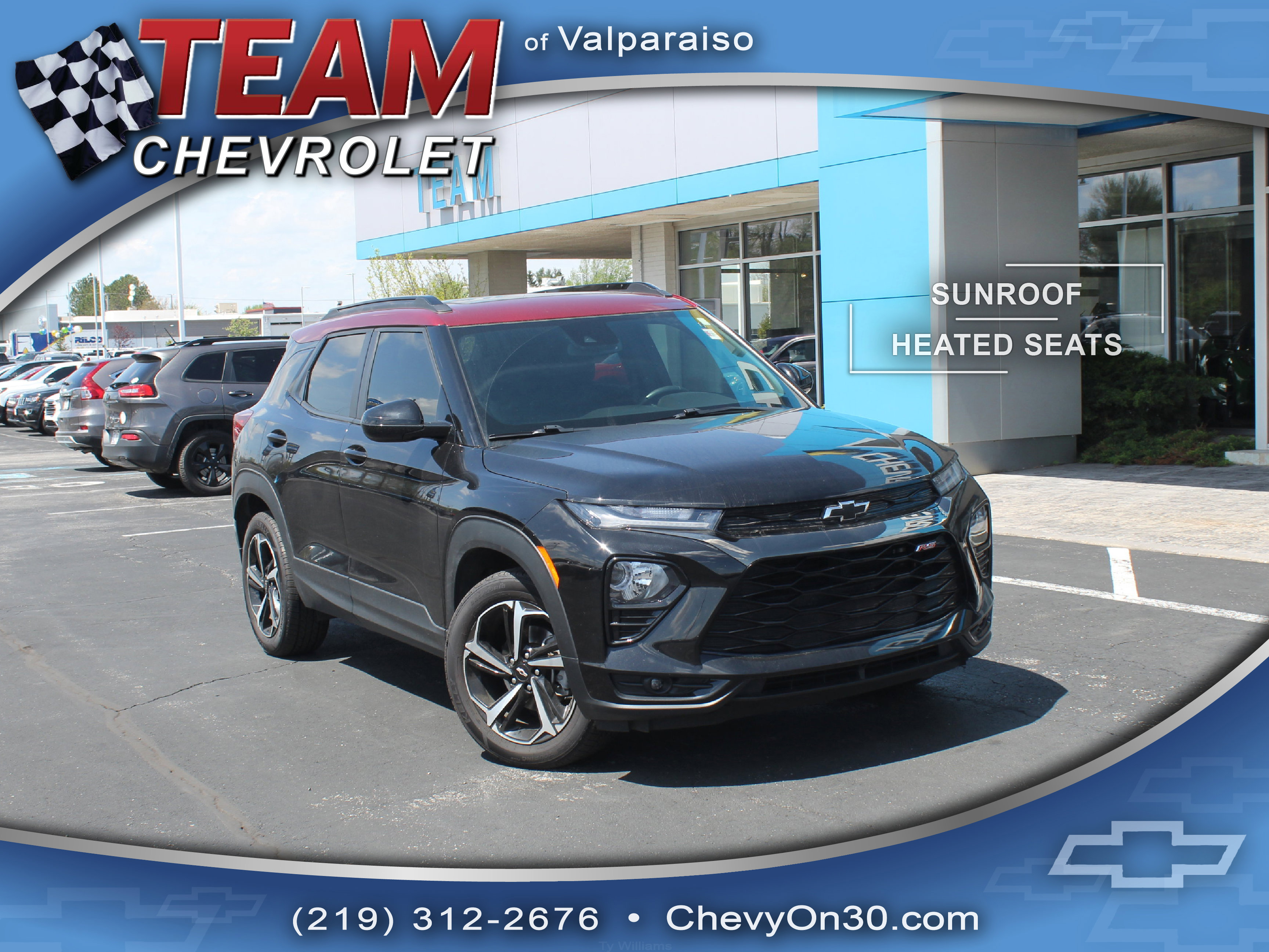 Used 2022 Chevrolet TrailBlazer RS w/ Sun and Liftgate Package