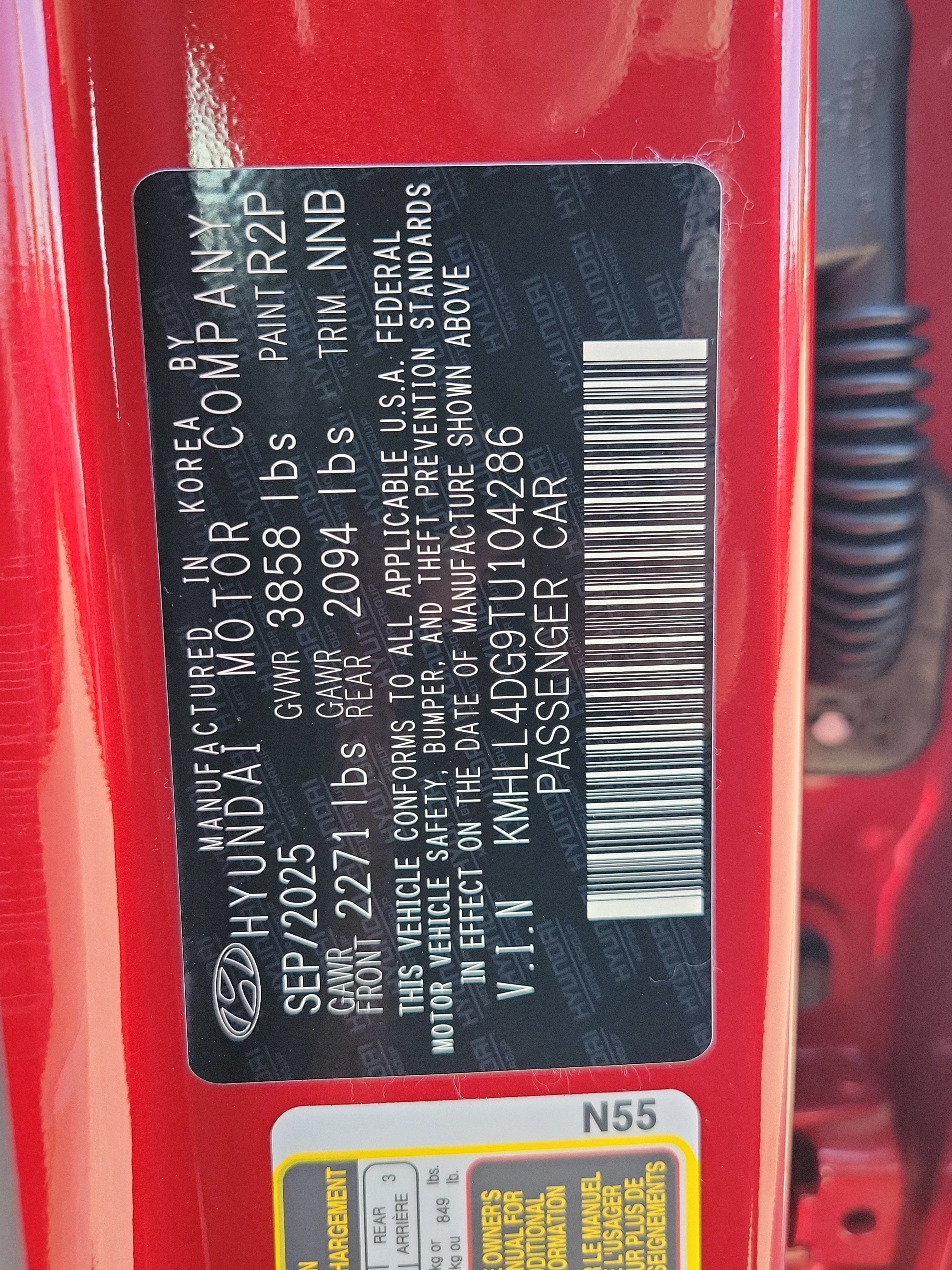 New 2026 Hyundai Elantra SE image 8