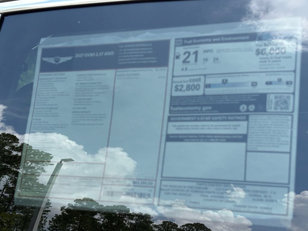 New 2027 Genesis GV80 2.5T AWD/4WD image 28