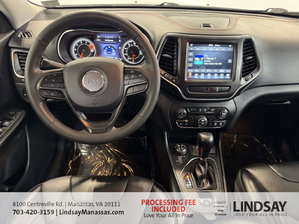 Used 2022 Jeep Cherokee Trailhawk w/ Premium Leather Package AWD/4WD image 21