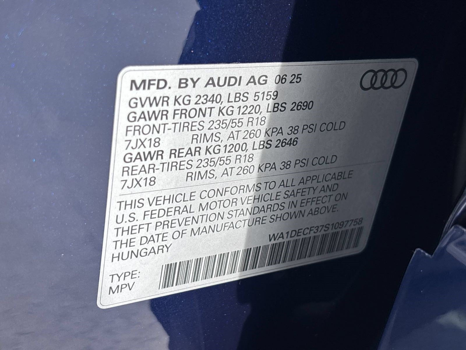 Certified 2025 Audi Q3 2.0T Premium AWD/4WD image 23