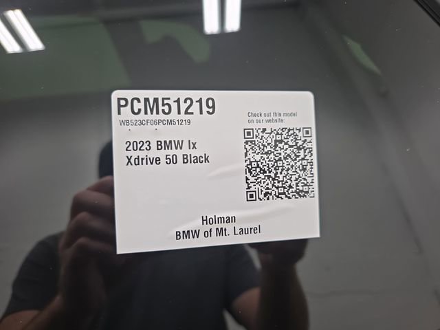 Certified 2023 BMW iX xDrive50 w/ Sport Package image 34