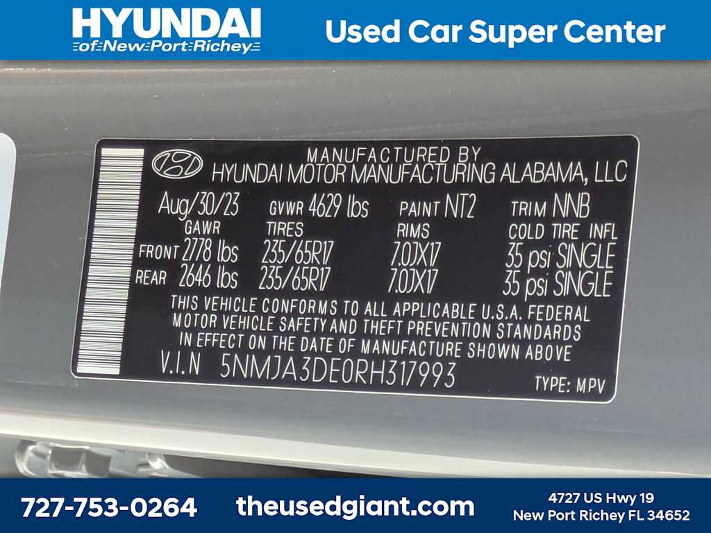 Certified 2024 Hyundai Tucson SE FWD image 30