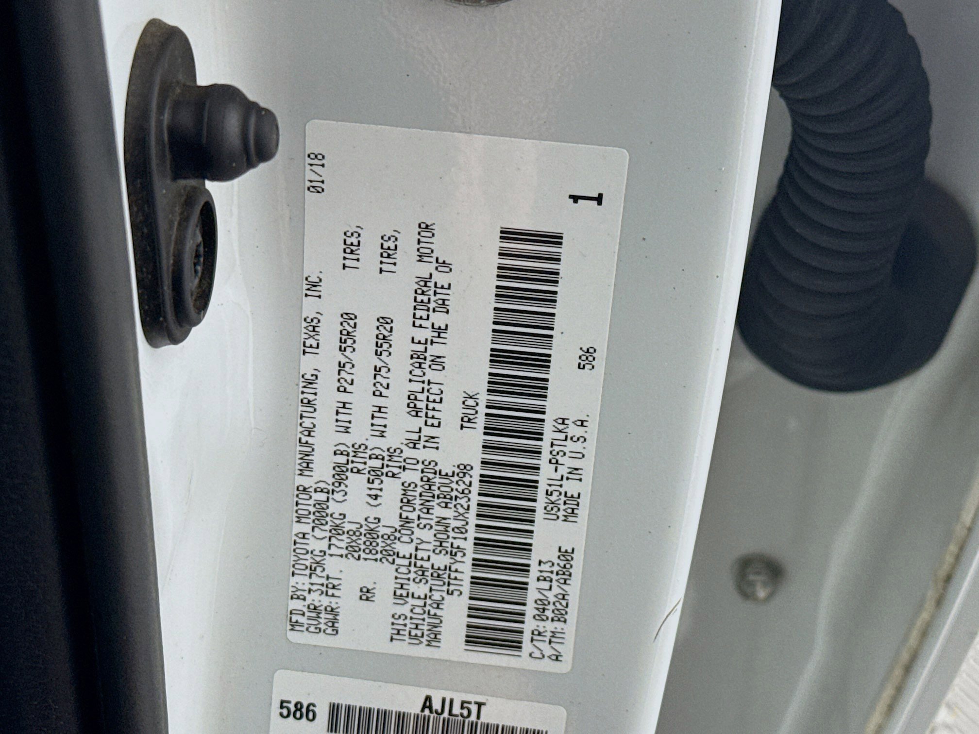 Used 2018 Toyota Tundra Limited w/ Limited Premium Package image 39