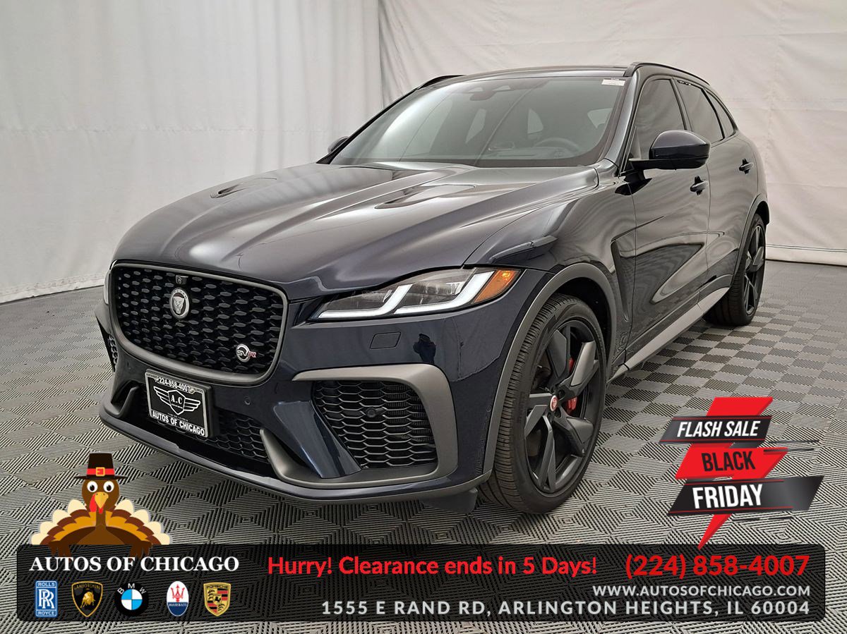 Used 2021 Jaguar F-PACE SVR