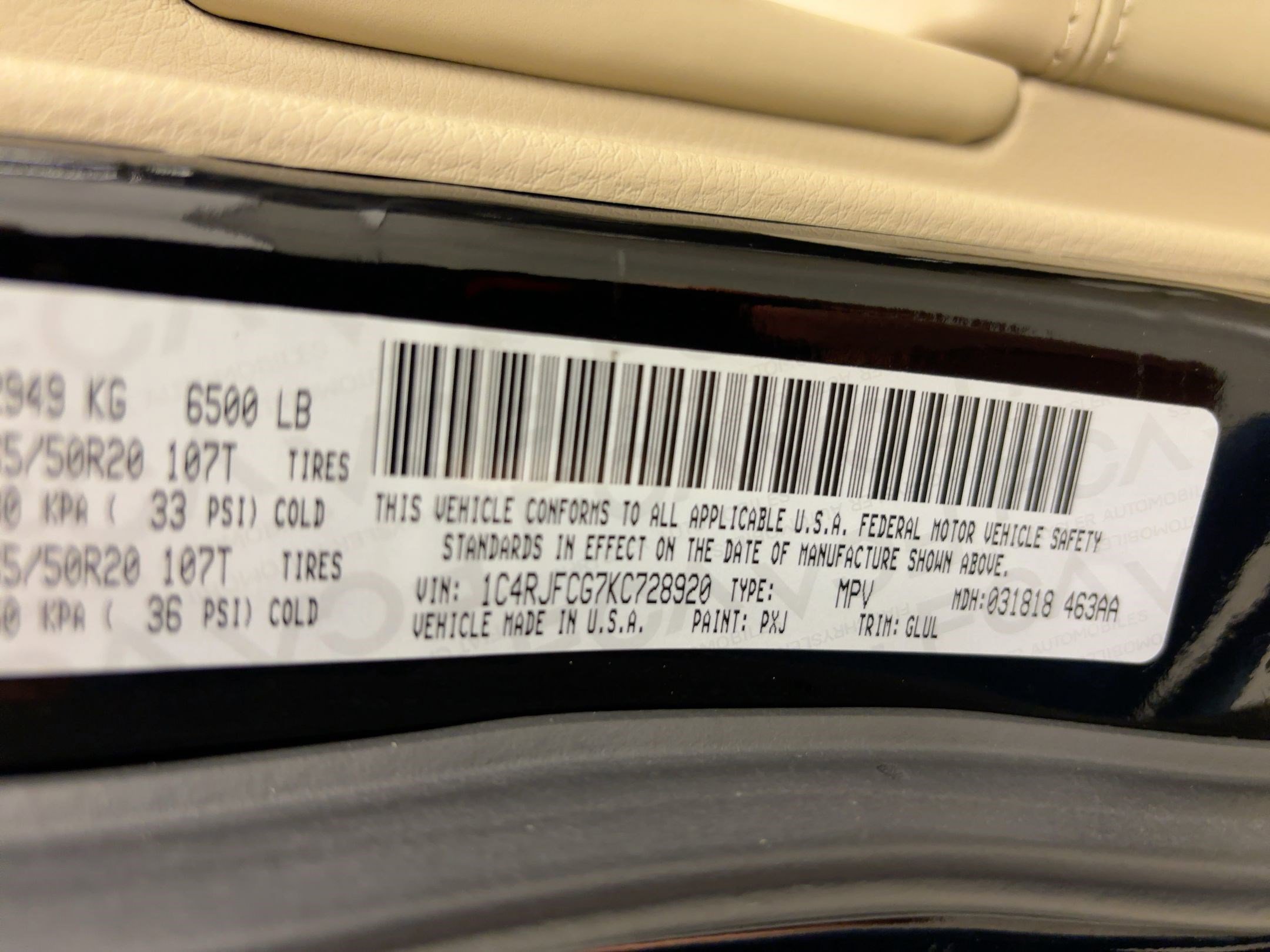 Used 2019 Jeep Grand Cherokee Overland image 19