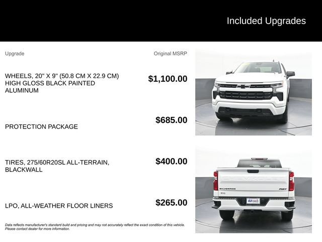 Used 2025 Chevrolet Silverado 1500 RST w/ Protection Package AWD/4WD image 9