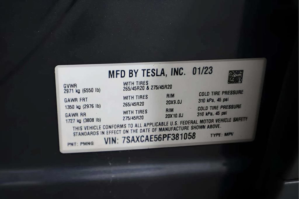 Used 2023 Tesla Model X AWD/4WD image 37