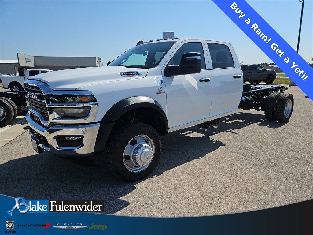 New 2026 RAM 5500 Tradesman w/ Chrome Appearance Group