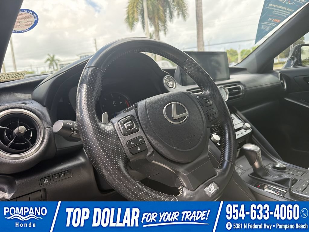 Used 2022 Lexus IS 350 F Sport RWD image 27