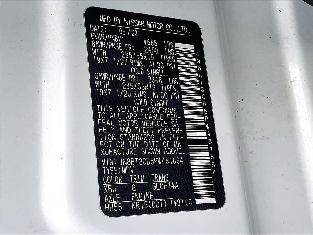 Used 2023 Nissan Rogue SL w/ SL Premium Package AWD/4WD image 36