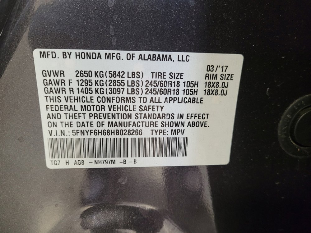 Used 2017 Honda Pilot EX-L image 33