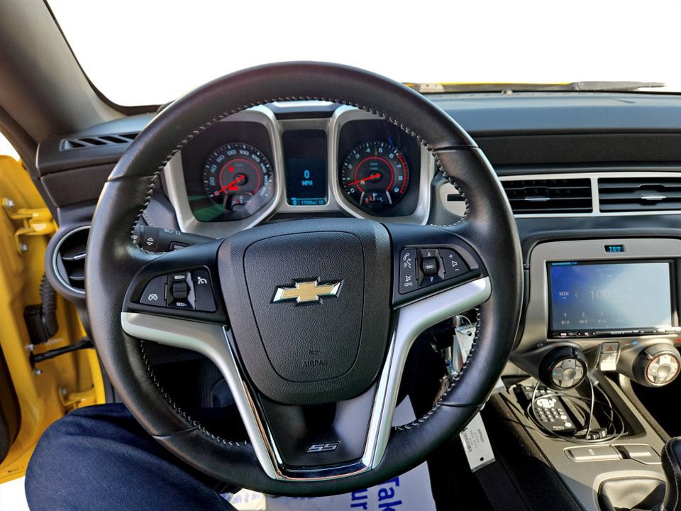 Used 2013 Chevrolet Camaro SS w/ Black Rally Stripe Package RWD image 10