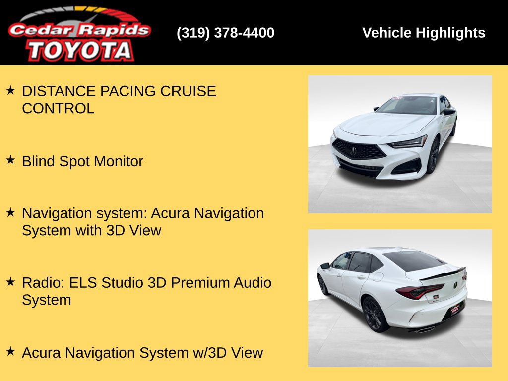 Used 2023 Acura TLX w/ A-SPEC Package FWD image 21