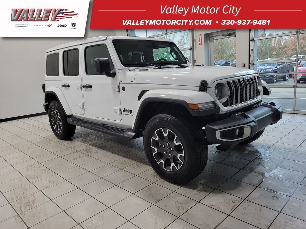 New 2025 Jeep Wrangler Sahara w/ Safety Group 360° Tour