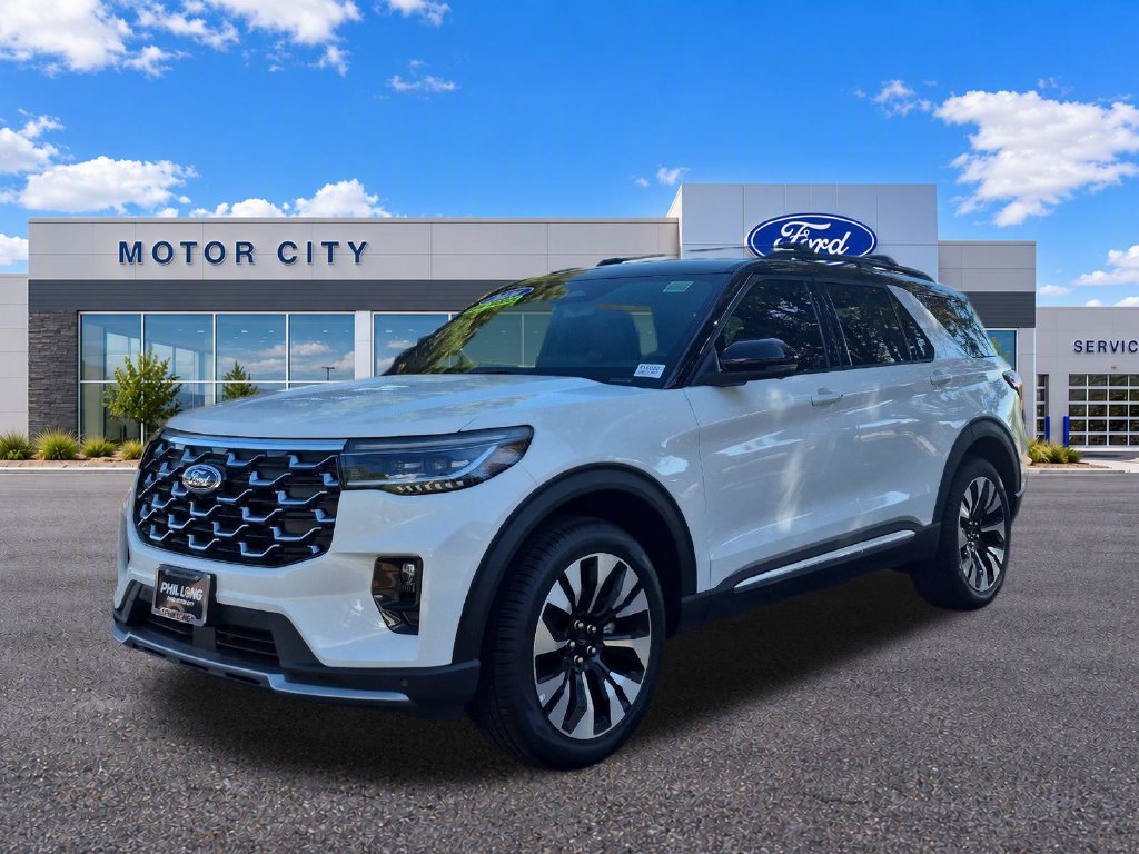 New 2026 Ford Explorer Platinum w/ LUX Leather Package