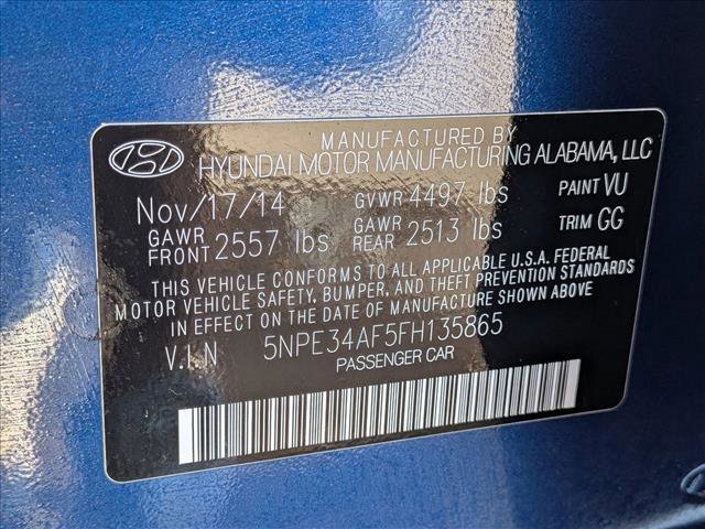 Used 2015 Hyundai Sonata Sport FWD image 17