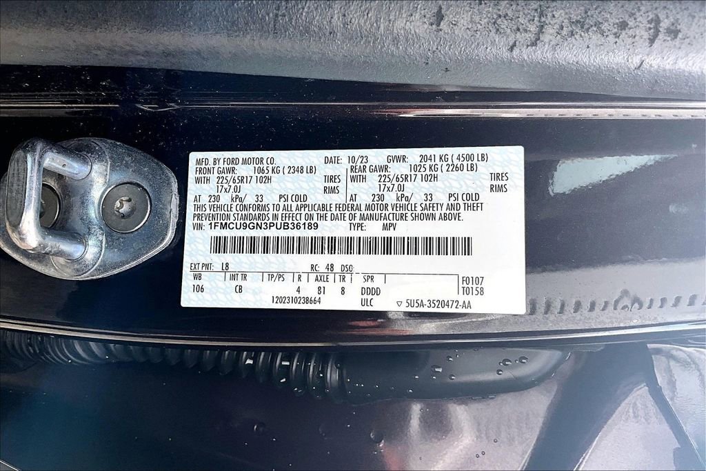 Certified 2023 Ford Escape Active w/ Tech Pack #2 image 35