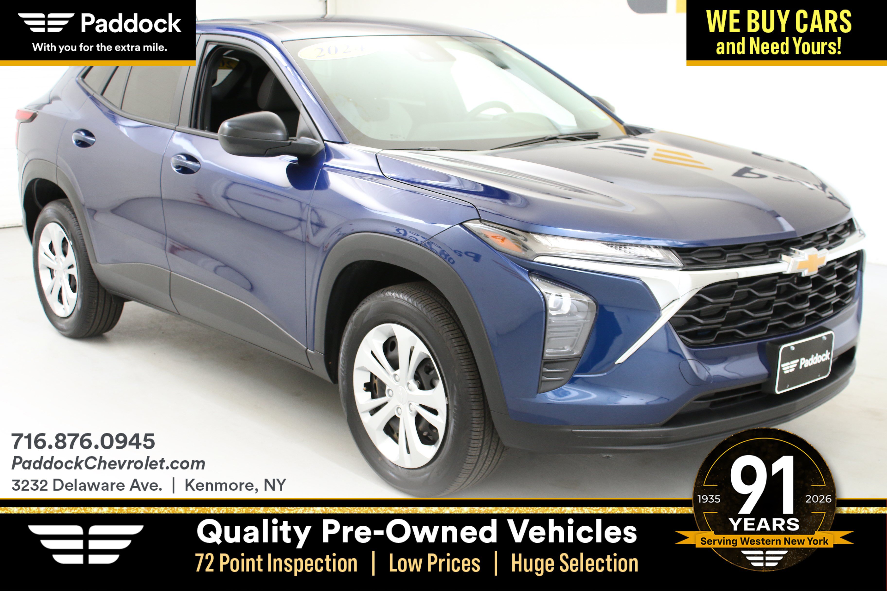 Used 2024 Chevrolet Trax LS