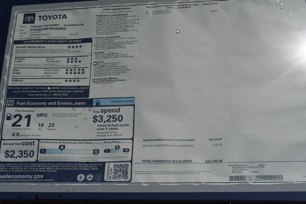 New 2026 Toyota Tacoma TRD Off-Road image 14