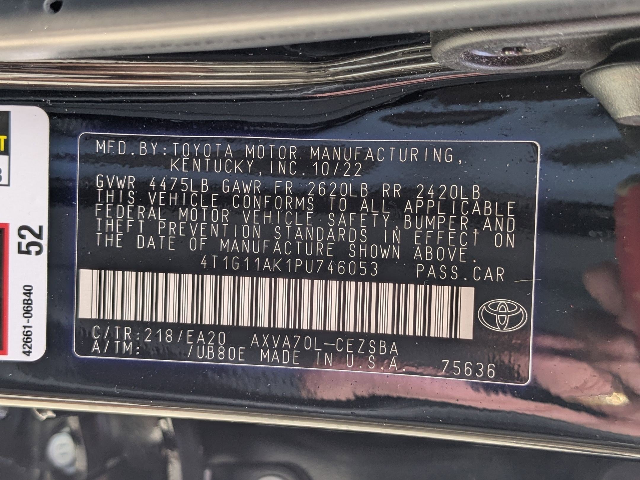 Used 2023 Toyota Camry SE FWD image 31