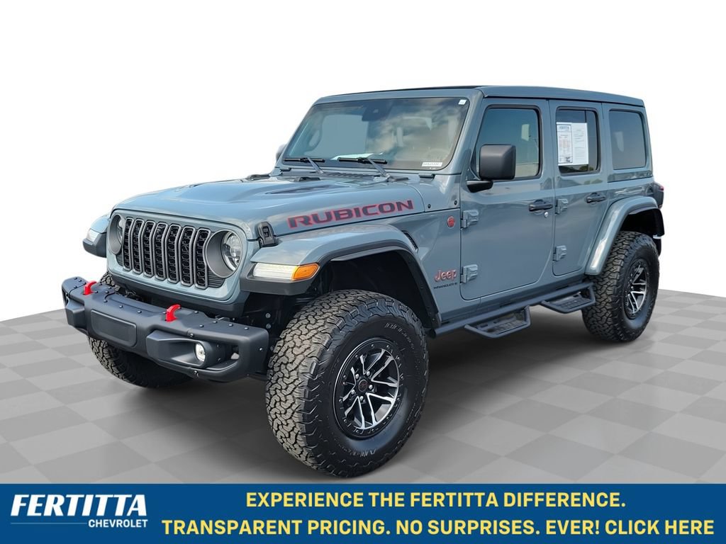 Used 2025 Jeep Wrangler Unlimited Rubicon AWD/4WD image 1