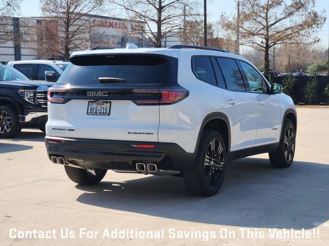 New 2026 GMC Acadia Elevation w/ Black Edition AWD/4WD image 3