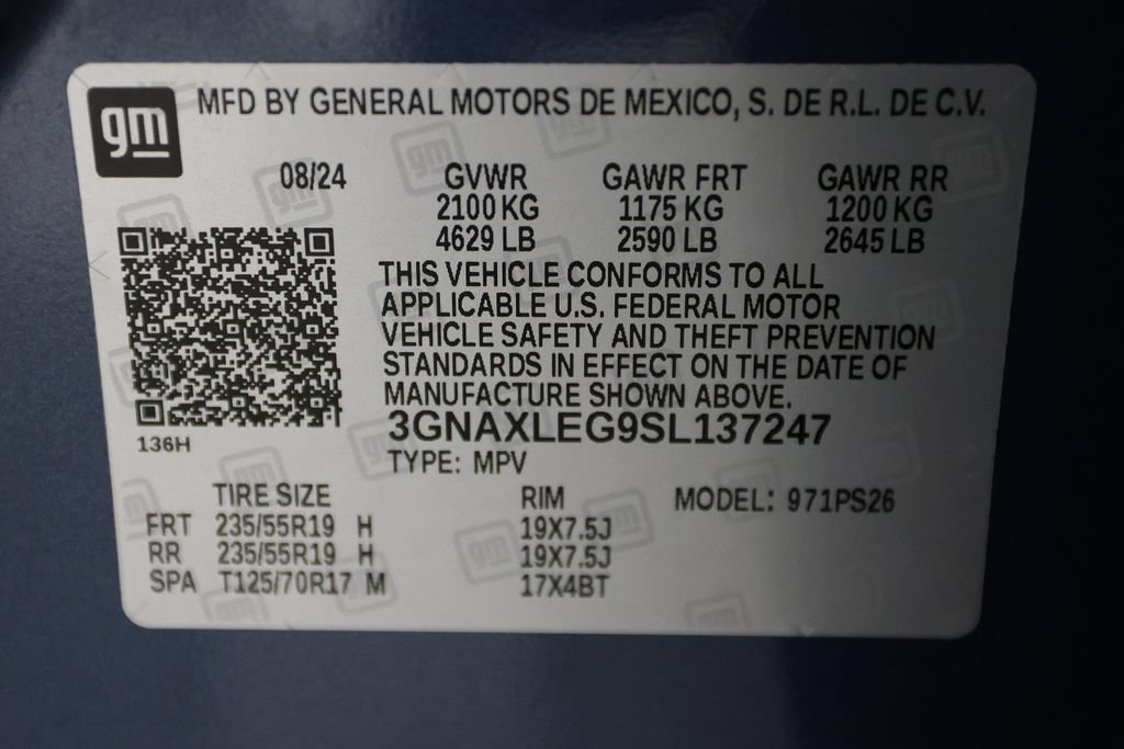 Used 2025 Chevrolet Equinox RS w/ Safety and Technology Package FWD image 46