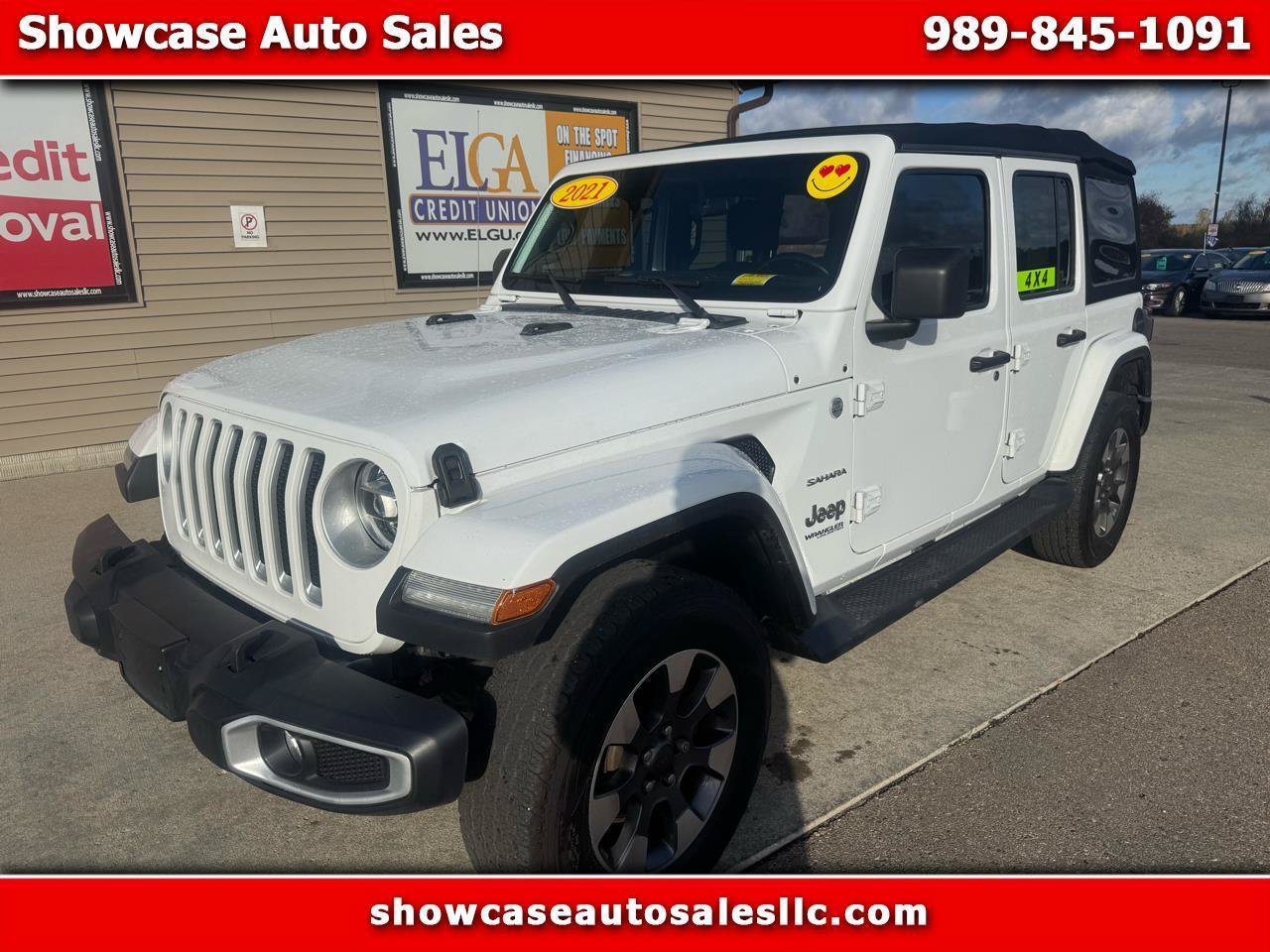 Used 2021 Jeep Wrangler Unlimited Sahara w/ Dual Top Group AWD/4WD image 1