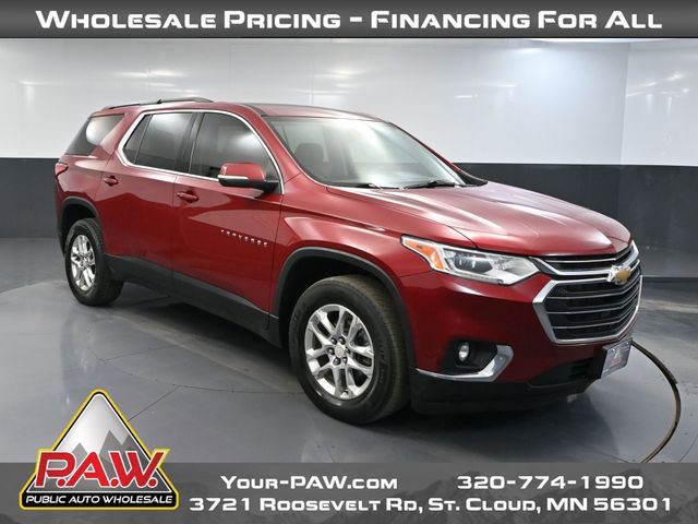 Used 2021 Chevrolet Traverse LT image 1