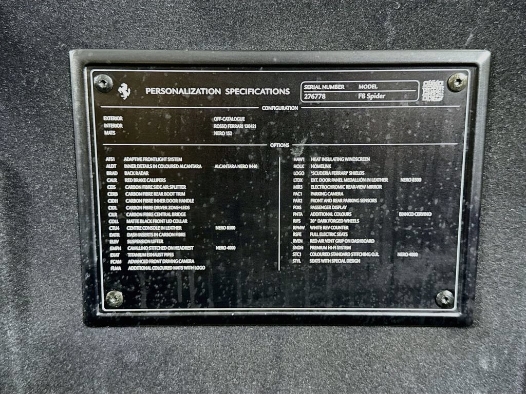 Certified 2022 Ferrari F8 Tributo RWD image 25
