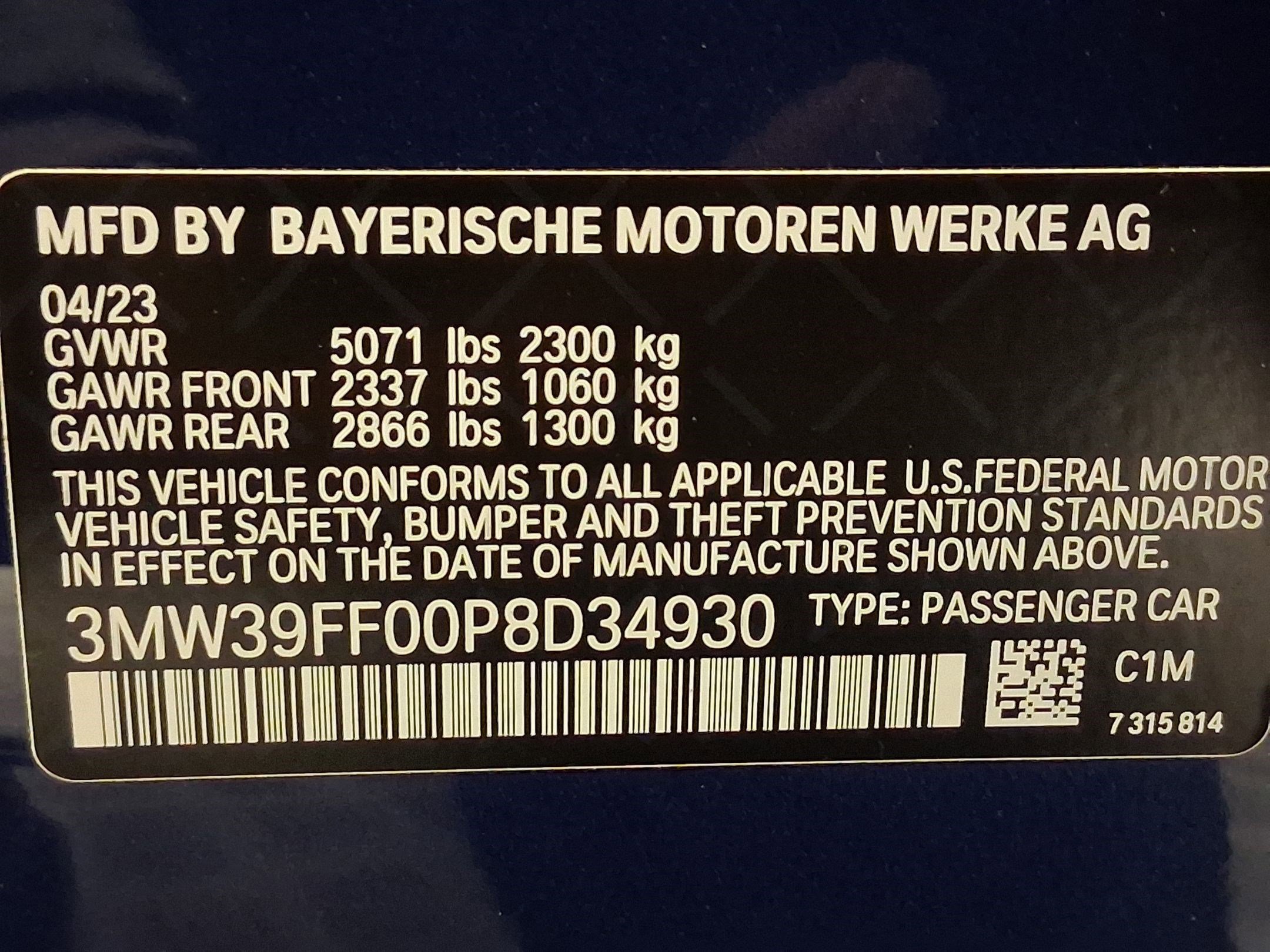 Used 2023 BMW 330e w/ Premium Package RWD image 20