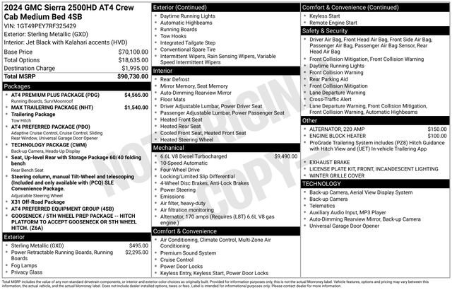 Used 2024 GMC Sierra 2500 AT4 w/ AT4 Premium Plus Package image 36