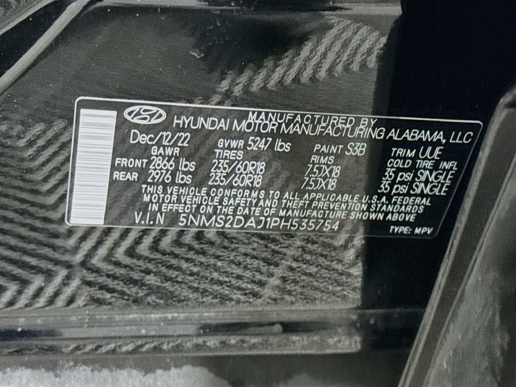 Certified 2023 Hyundai Santa Fe SEL AWD/4WD image 35