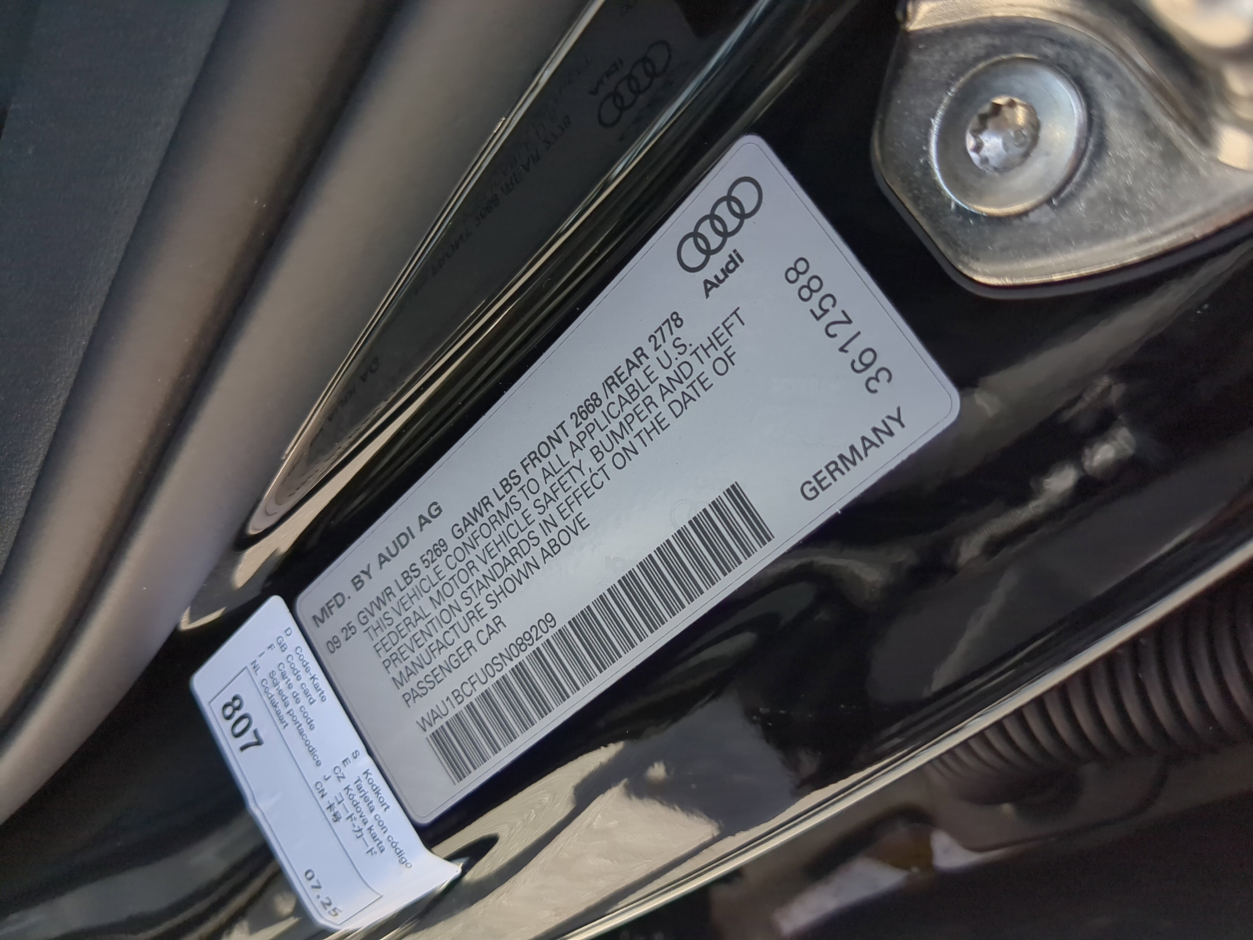 New 2025 Audi A5 2.0T Premium image 34