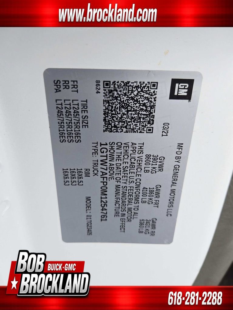 Used 2021 GMC Savana 2500 w/ Driver Convenience Package image 32